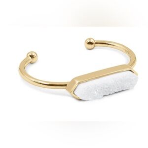 Kinsley Armelle 18k gold plated quartz bracelet